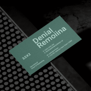 Black Card Print