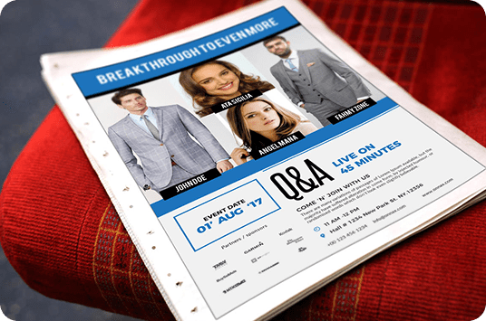 Professional Flyer & Brochure Design Services